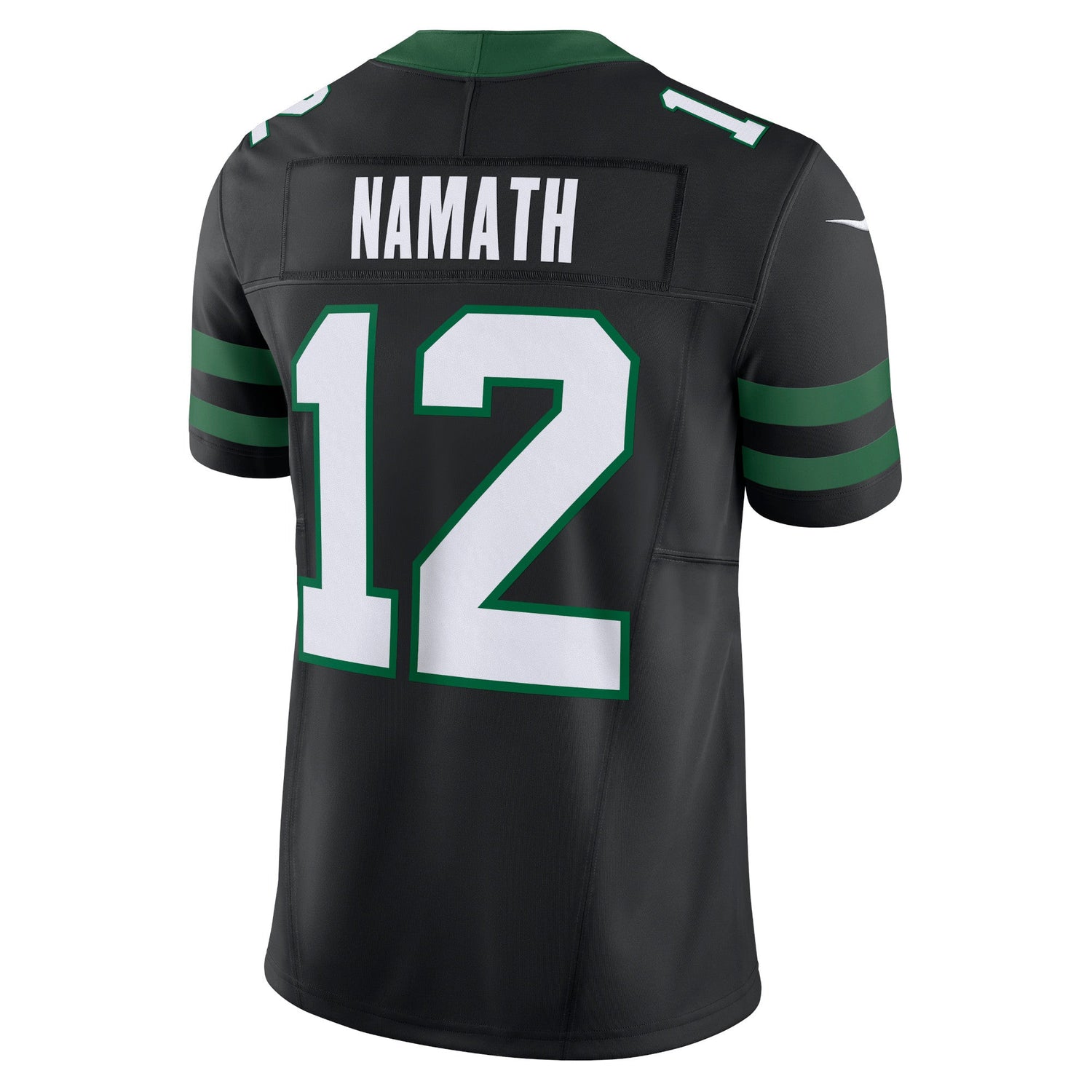 Joe Namath New York Jets Nike Alternate Vapor F.U.S.E. Limited Jersey  - Legacy Black