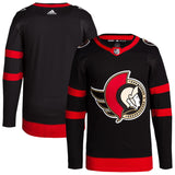 Ottawa Senators   Men's Home Primegreen   Blank Jersey - Black