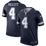 Dak Prescott Dallas Cowboys Nike Legend   Jersey - Navy