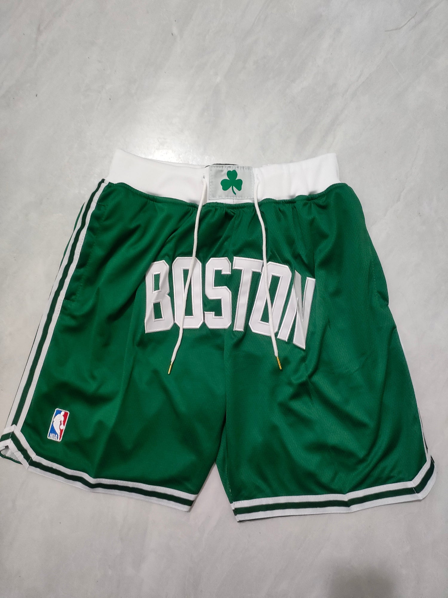 JUST DON Boston Celtics Pocket Shorts