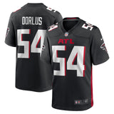 Brandon Dorlus Atlanta Falcons Nike Team Game Jersey -  Black