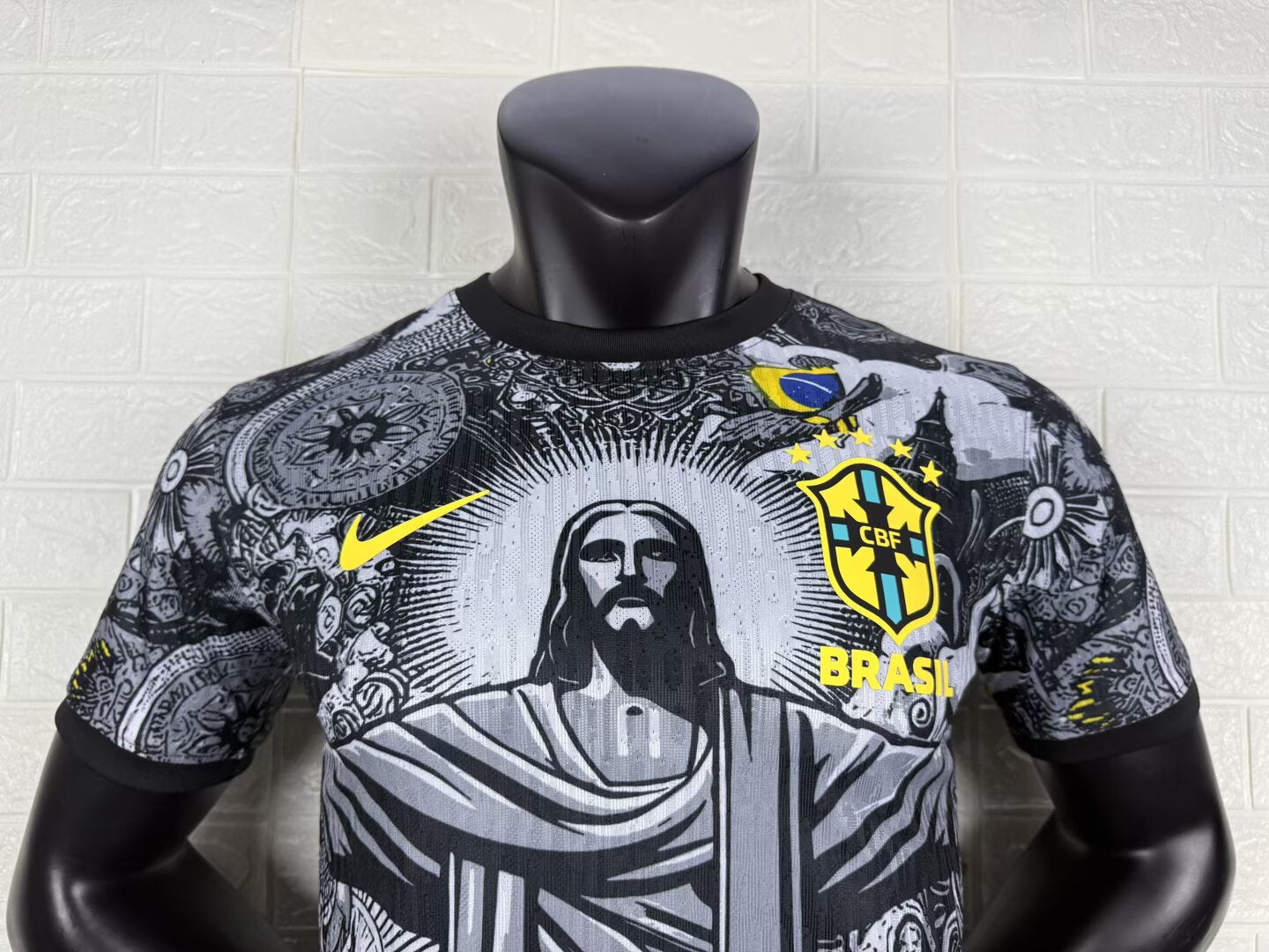 2025-26 Brazil Grey Player Version Jersey