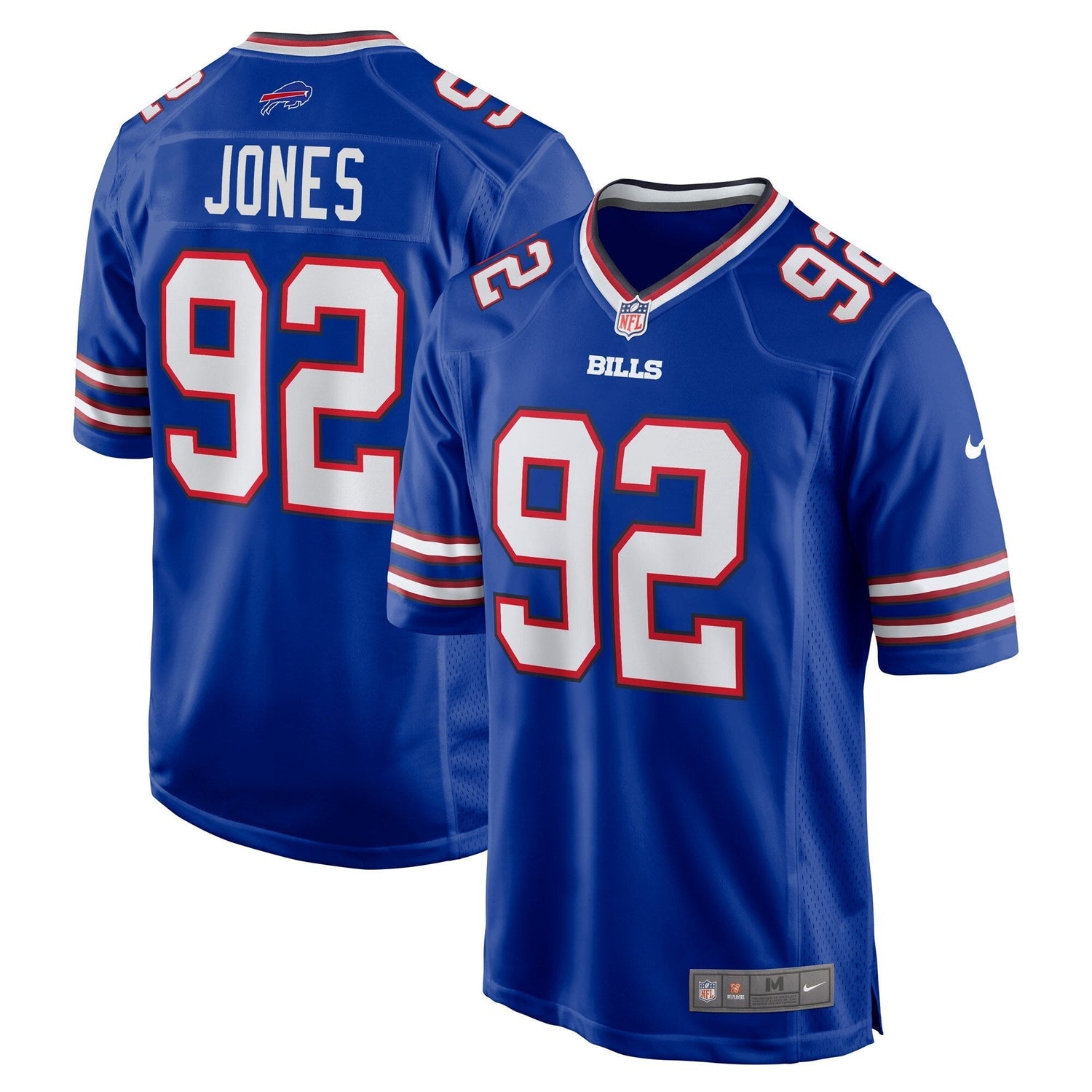 DaQuan Jones Buffalo Bills Nike Game   Jersey - Royal