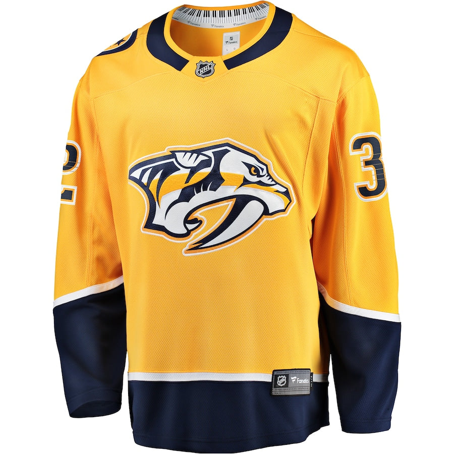 Kevin Lankinen Nashville Predators   Home Breakaway  Jersey - Gold