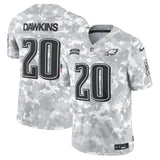 Brian Dawkins Philadelphia Eagles Nike 2024 Salute to Service Retired   Limited Jersey - Arctic Camo