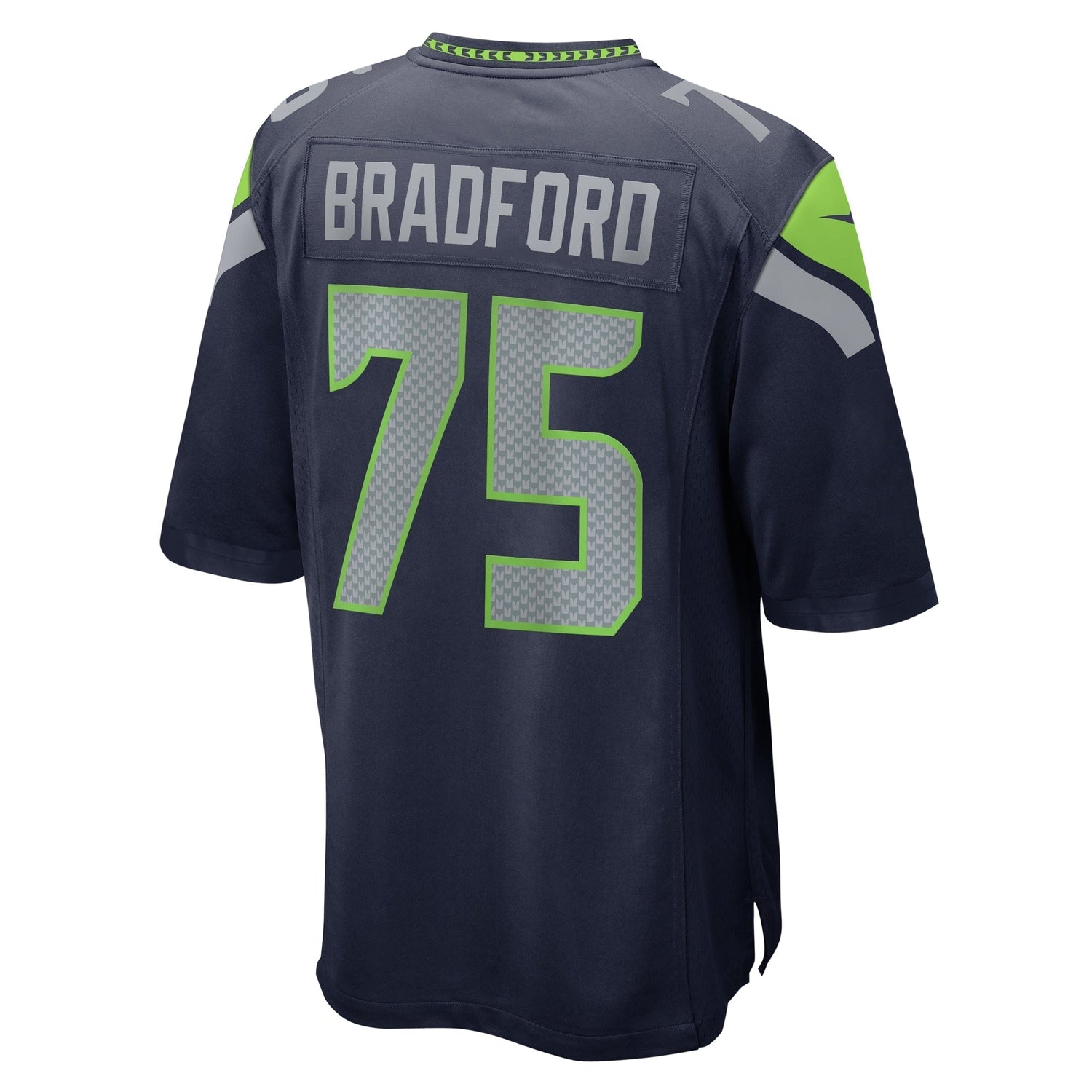 Anthony Bradford Seattle Seahawks Nike  Game Jersey -  College Navy