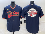 Men's Minnesota Twins Navy Player Jersey