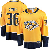 Cole Smith Nashville Predators   Premier Breakaway  Jersey - Gold