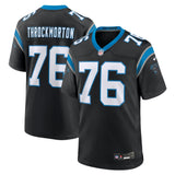 Calvin Throckmorton Carolina Panthers Nike Team Game Jersey -  Black