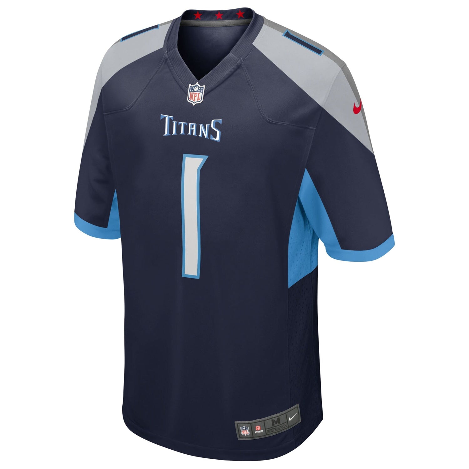 Tennessee Titans Cameron Ward Nike Navy 2025 NFL Draft First Round Pick Alternate Game Jersey