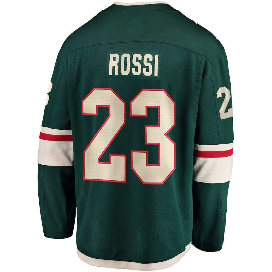 Marco Rossi Minnesota Wild   Home Breakaway  Jersey - Green