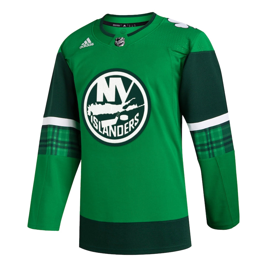 New York Islanders   2023 St. Patrick's Day Primegreen   Jersey - Kelly Green