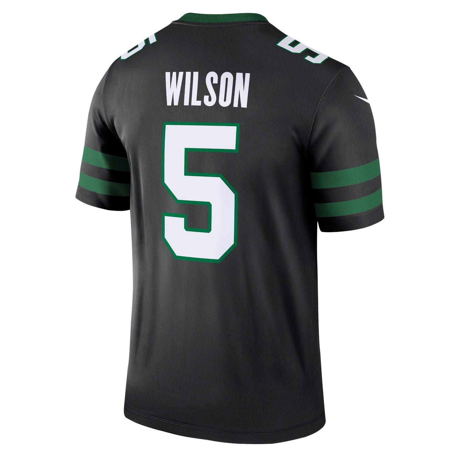 Garrett Wilson New York Jets Nike Alternate Legend Jersey  - Legacy Black