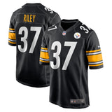 Elijah Riley Pittsburgh Steelers Nike Game   Jersey - Black
