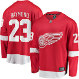 Lucas Raymond Detroit Red Wings   Home Breakaway  Jersey - Red