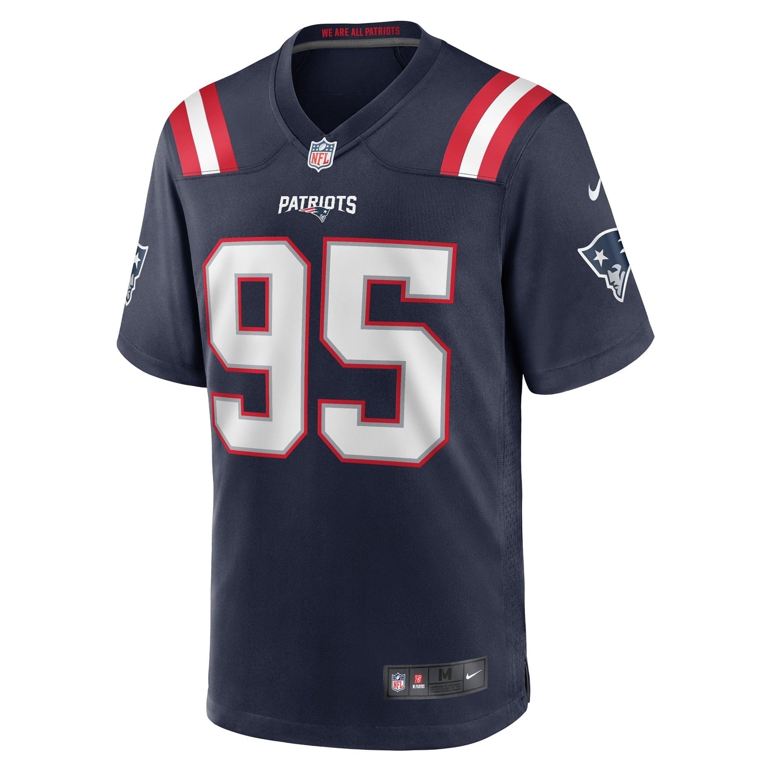 Daniel Ekuale New England Patriots Nike Game   Jersey - Navy