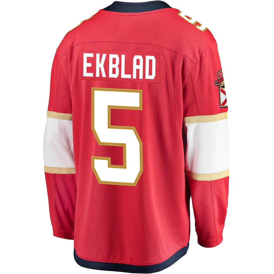 Aaron Ekblad Florida Panthers   Breakaway  Jersey - Red
