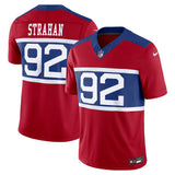 Michael Strahan New York Giants Nike Alternate Vapor F.U.S.E. Retired   Limited Jersey - Century Red