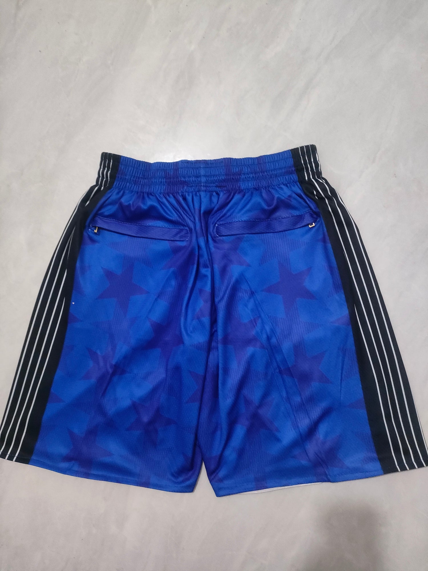 JUST DON Orlando Magic Blue Dark Star Pocket Shorts