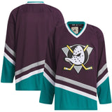 Anaheim Ducks adidas Team Classic Jersey - Purple