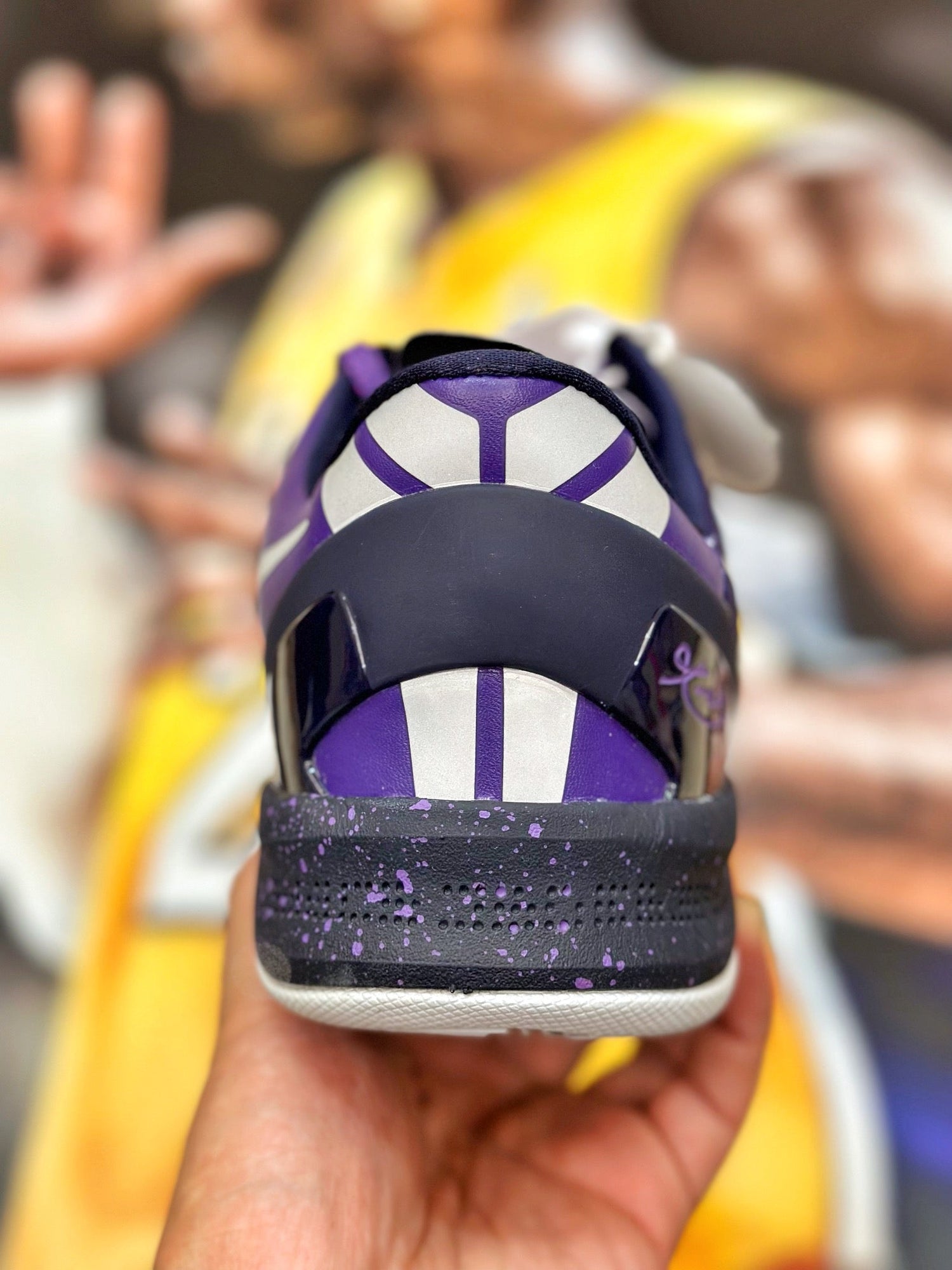 Kobe 8 Purple Platinum