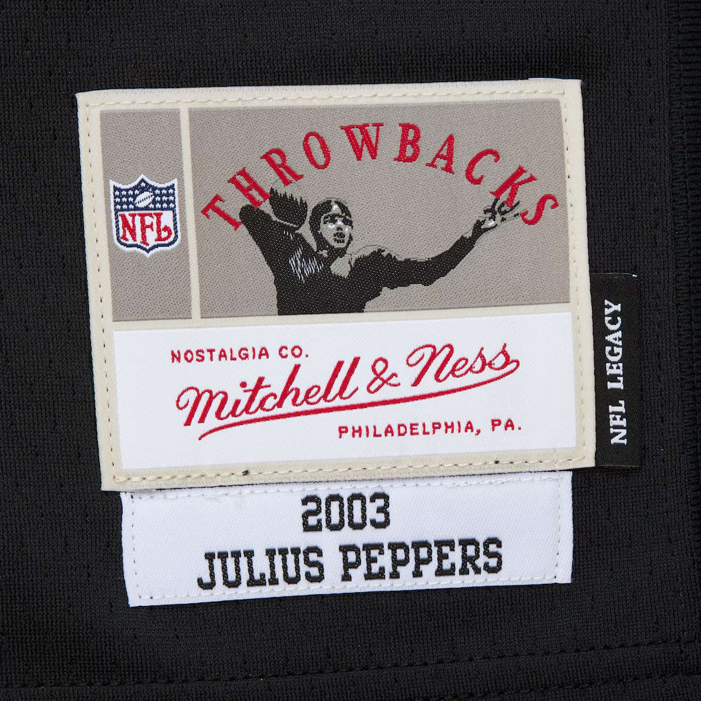Men's Mitchell & Ness Julius Peppers Carolina Panthers 2003 Legacy Jersey