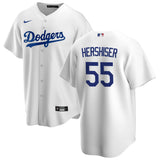 Men's Orel Hershiser Los Angeles Dodgers Nike White Home Team Jersey