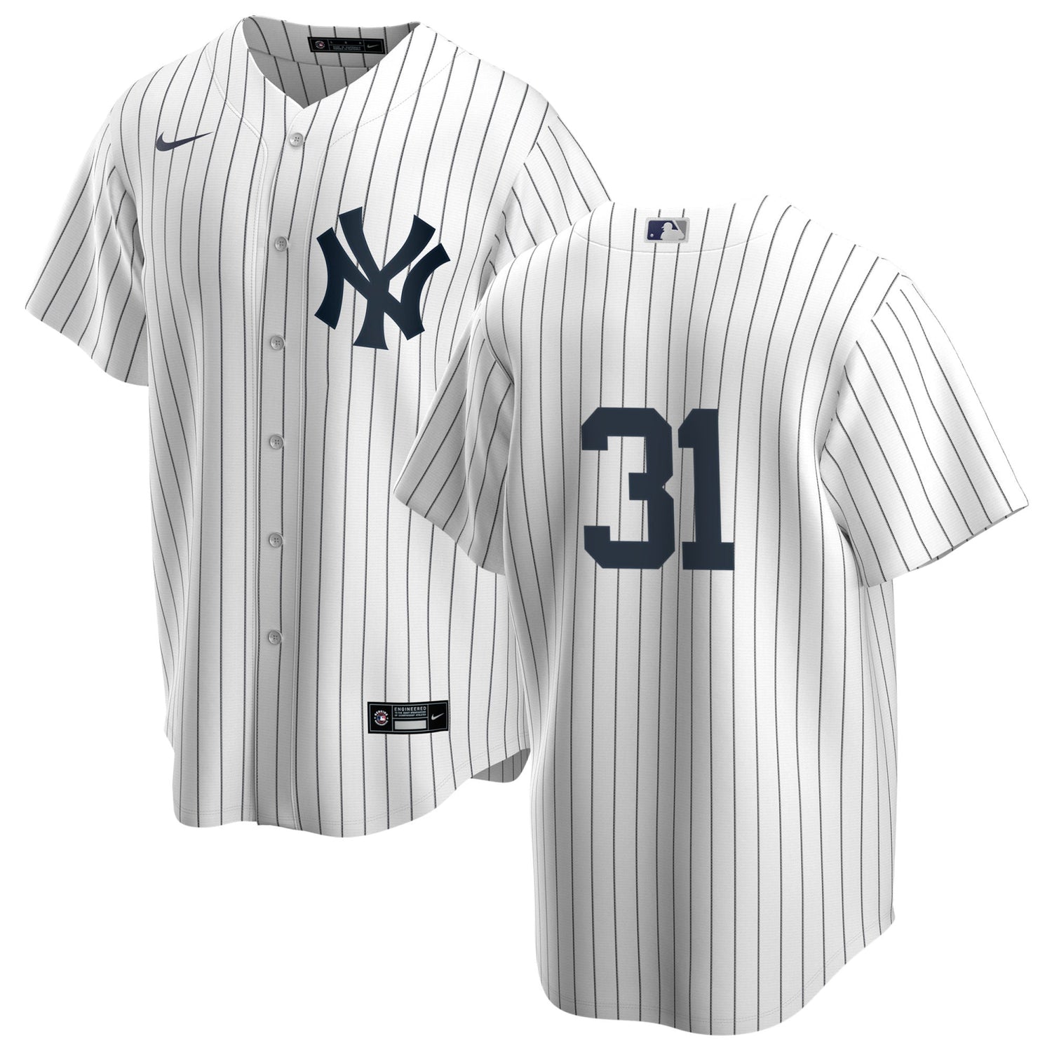 Men's Nike Dave Winfield #31 White New York Yankees Home Player Jersey