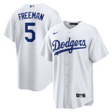 Men's Los Angeles Dodgers Freddie Freeman Nike White Player Jersey