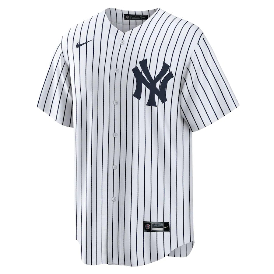 Men's Nike Ben Rice #22 White New York Yankees Home Player Jersey