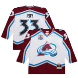 Men's Patrick Roy Colorado Avalanche White 2000-01 Power Play Jersey