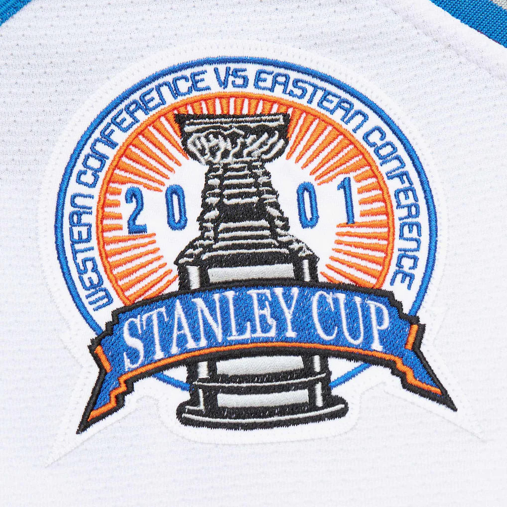 Men's Patrick Roy Colorado Avalanche White 2000-01 Power Play Jersey