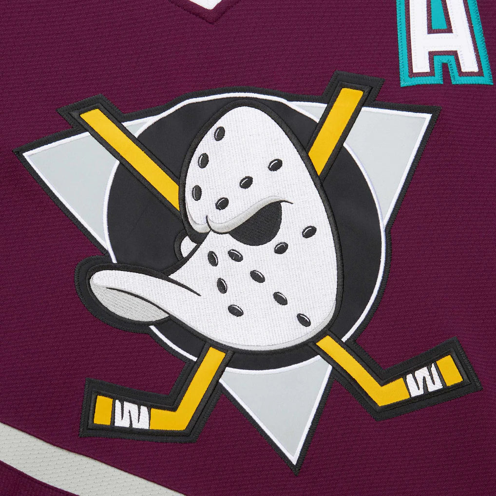 Men's Teemu Selanne Anaheim Ducks 1996-97 Purple Power Play Jersey