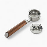 Bottomless Portafilter with Removable Double Spout