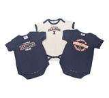 Infant Illinois Fighting Illini Team Color 3 Pack Creeper Set