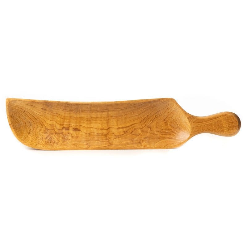 Teak Wood Cheese Board with Handle