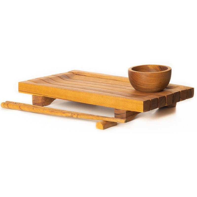 Teak Wood Sushi Serving Tray