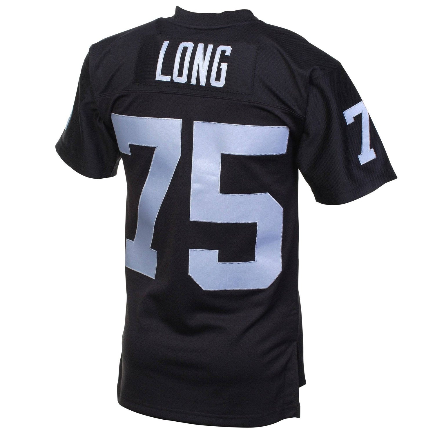 Mens Las Vegas Raiders Howie Long Mitchell & Ness Black Retired Player Vintage  Jersey