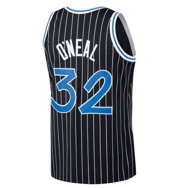 Men’s Shaquille O’Neal Orlando Magic 1994-95 Black Swingman  Jersey By Mitchell & Ness