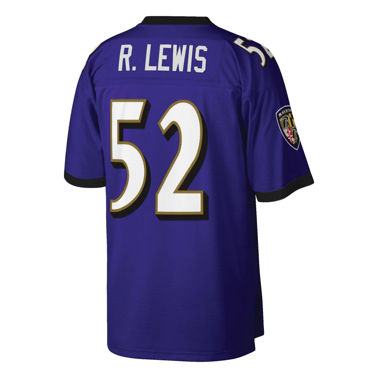 Men's Baltimore Ravens Ray Lewis Mitchell & Ness Purple Legacy Jersey