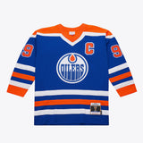 Men's Wayne Gretzky Edmonton Oilers 1986-87 Blue Power Play Player Jersey