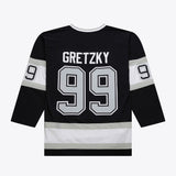 Men's Wayne Gretzky Los Angeles Kings 1992-93 Black Power Play Player Jersey