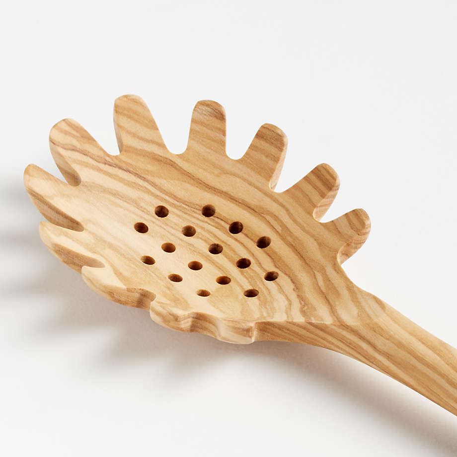 Wooden Spaghetti and Noodle Server